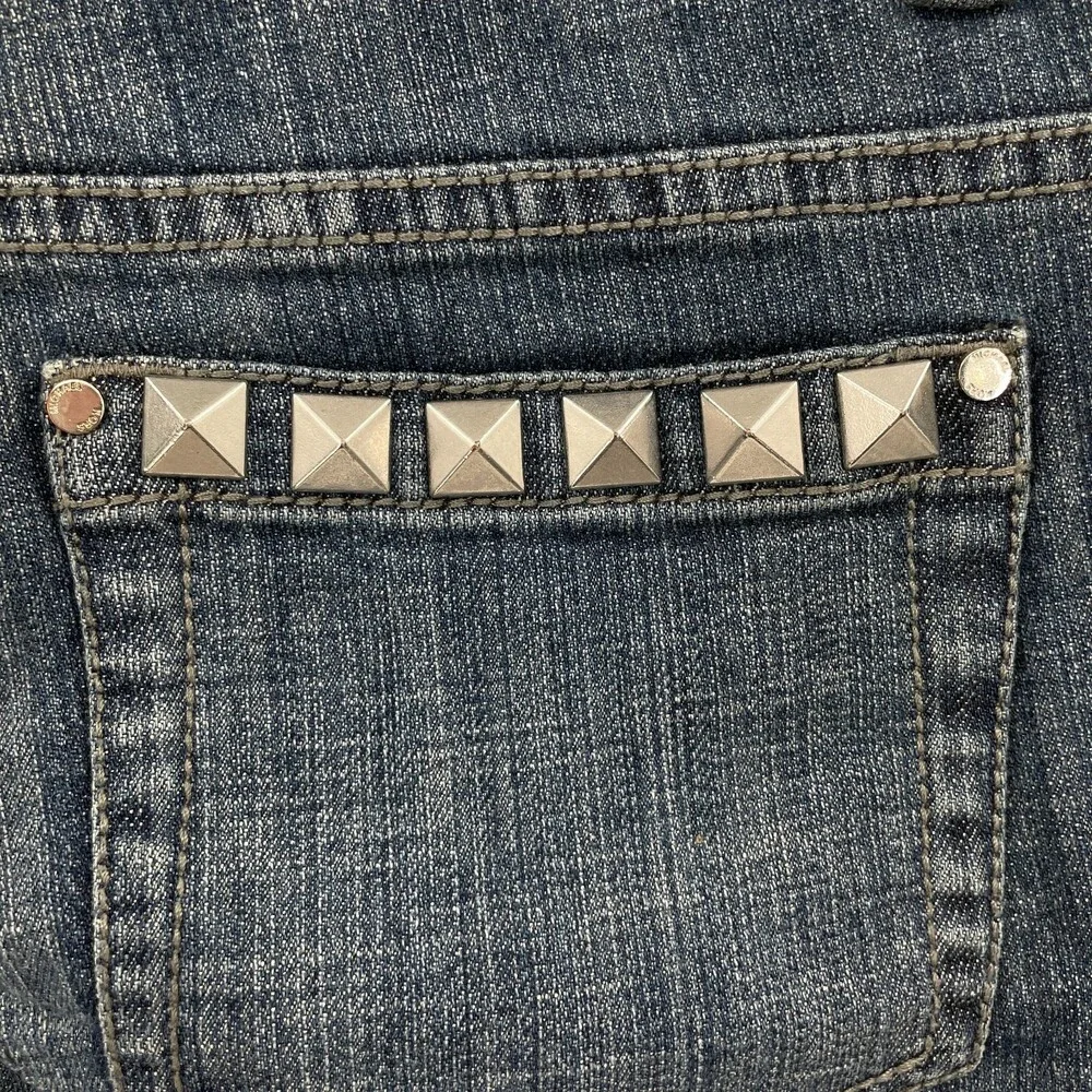 MICHAEL KORS Studded Cropped Capri Jeans Size 2
